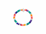 Bracciale Dodo Rondelle Arcobaleno - immagine 2
