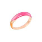 Anello Dodo Rondelle Arancio Rosa