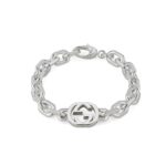 Bracciale Gucci Interlocking con Catena Incrocio GG