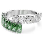 Anello Swarovski Matrix Verde