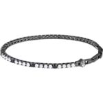 Bracciale Maserati Tennis Bianco Nero