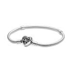 Bracciale Pandora Moments Con Chiusura Cuore Albero della Vita