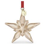 Cristallo Swarovski Decorazione Festive Oro Annual Edition 2025