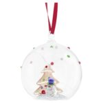 Cristallo Swarovski Decorazione Pallina Albero di Natale e Pupazzo di neve Holiday Cheers - immagine 2