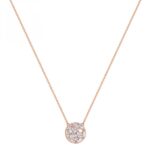 Collana Rosato Gemma Oro rosa Corta