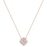 Collana Rosato Gemma Oro rosa Corta