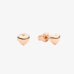 Orecchini Dodo Stud Cuore Oro Rosa