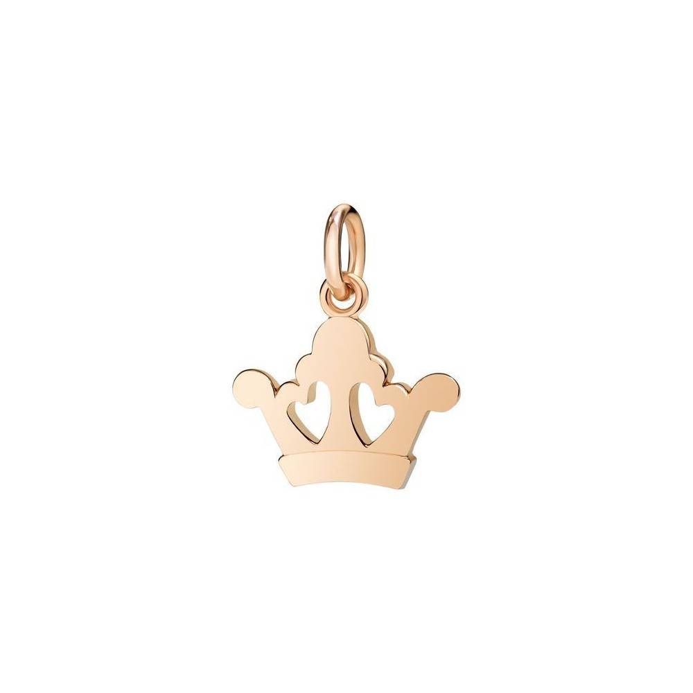49343 Ciondolo Dodo Corona Oro rosa - immagine 1