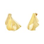 Orecchini Breil Plissè Dorati