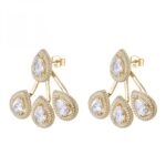 Orecchini Rosato Anna Pendenti Dorati