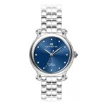 Orologio Lorenz Diva Round Blu Con Diamanti