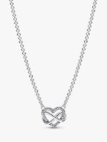 Collana Pandora cuore infinito pietre luminose
