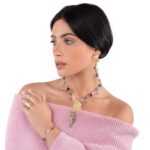 Collana Nivy Millie Con giada Perle Corniola - immagine 2