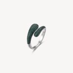 Anello Brosway Fancy Life Green Aperto