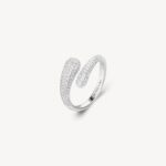 Anello Brosway Fancy Infinite White Aperto