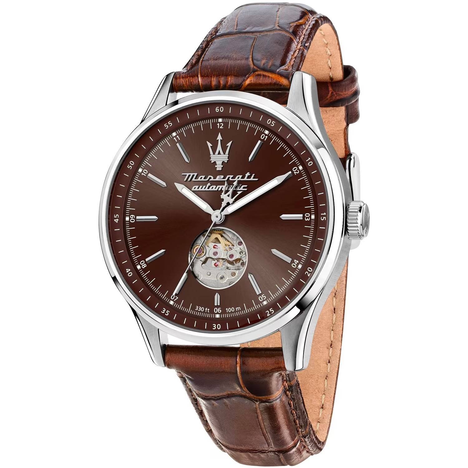 51039 Orologio Maserati Sorpasso Automatico Marrone - immagine 1