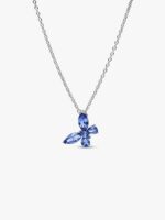 Collana Pandora Farfalla Luminosa Blu
