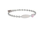 Bracciale Nanan Bijou Tennis Con Pietre Bianche