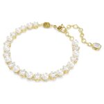 Bracciale Swarovski Matrix Tennis Oro Perle