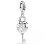 Charm Swarovski Idyllia Cuore con Chiave