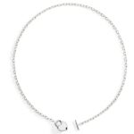 Collana DoDo Cuore Bold Argento