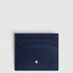 Porta Carte Montblanc Meisterstück 6 cc Blu Nero