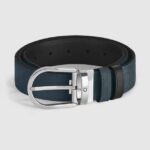 Cintura Montblanc Reversibile con fibbia a ferro di cavallo