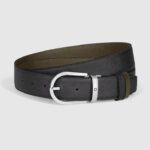 Cintura Montblanc Sartorial con fibbia a ferro di cavallo Reversibile