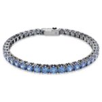 Bracciale Swarovski Matrix Tennis Blu XL