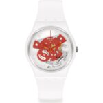 Orologio Swatch Time To Red Small