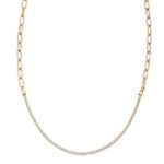 Collana Amen Catena e Tennis Oro