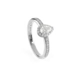 Anello Damiani Minou Goccia Full Pavè - immagine 3