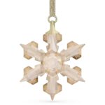 Decorazione Swarovski Stella Piccola 2022 Oro - immagine 2