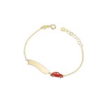 Bracciale Primegioie Toys Nastro e Macchinina - immagine 2