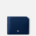 Portafoglio Montblanc Meisterstück Selection Soft 6 cc Blu