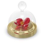Cristallo Swarovski Garden Tales Campana di Vetro Papavero Rosso