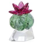 Cristallo Swarovski Cactus Bordeaux