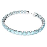 Bracciale Swarovski Matrix Tennis L Azzurro - immagine 2