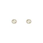 Orecchini Gucci Interlocking G Con Diamanti