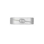Anello Gucci Tag con Incrocio GG Diagonale - immagine 2