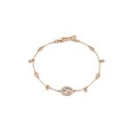 Bracciale Gucci Interlocking Oro Rosa con Diamanti
