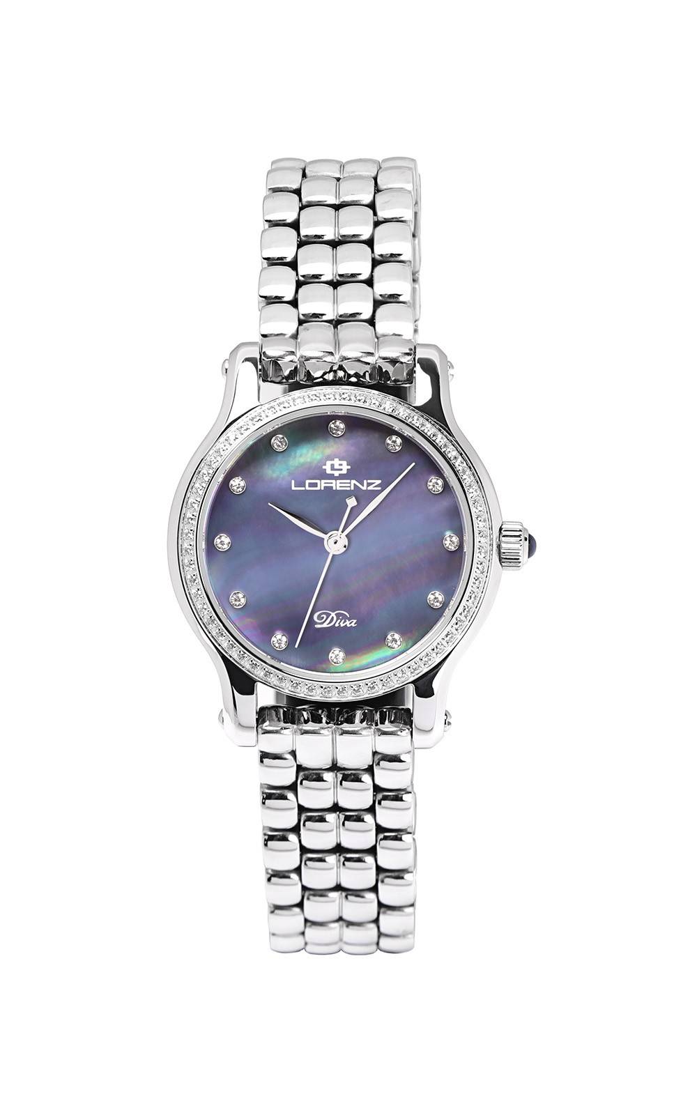 31837 Orologio Lorenz Diva Round Blue Moon Con Diamanti - immagine 1
