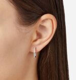 Orecchini Chiara Ferragni Brand Silver Boccole 15mm - immagine 2