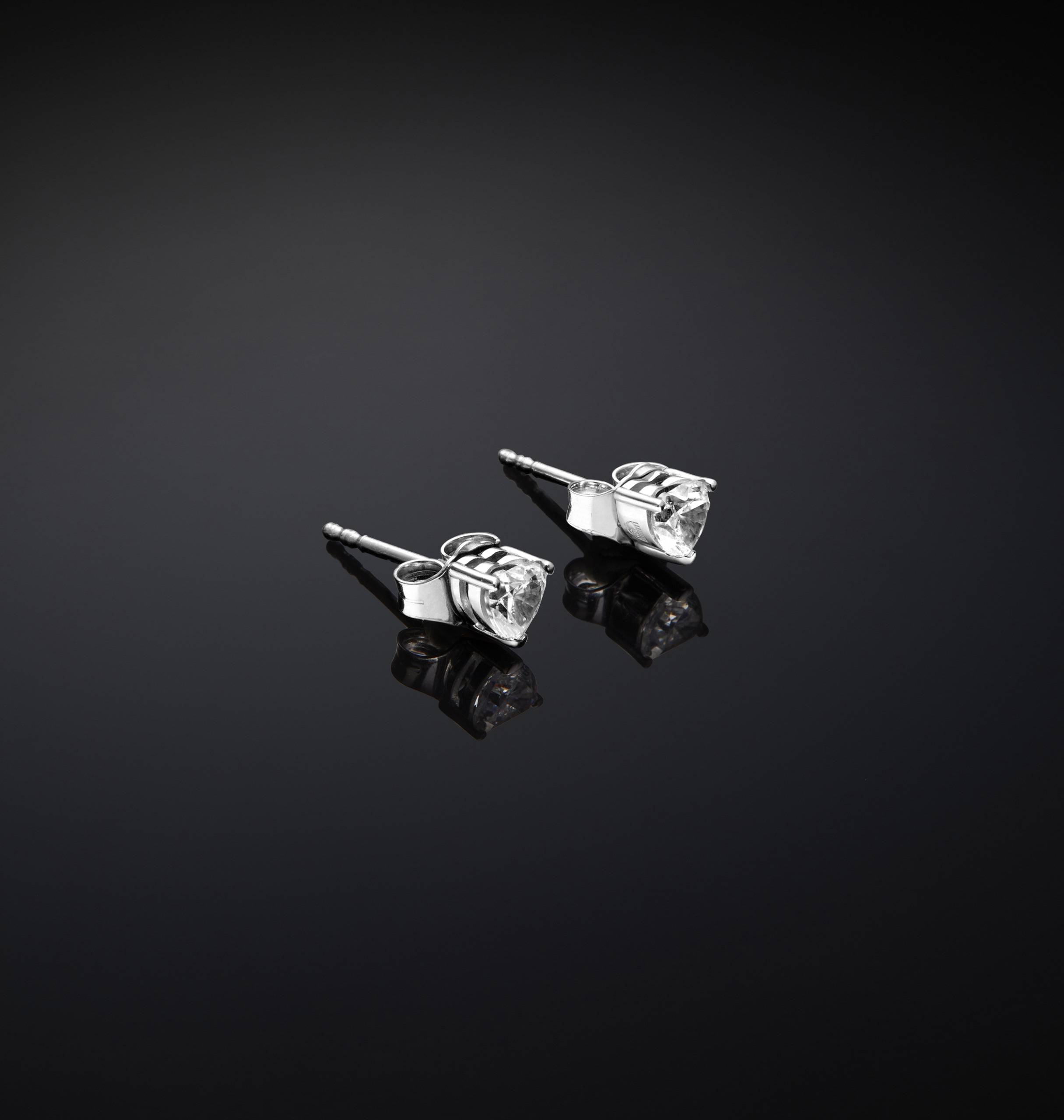 32218 Orecchini Chiara Ferragni Brand Silver Cuore Piccolo - immagine 1