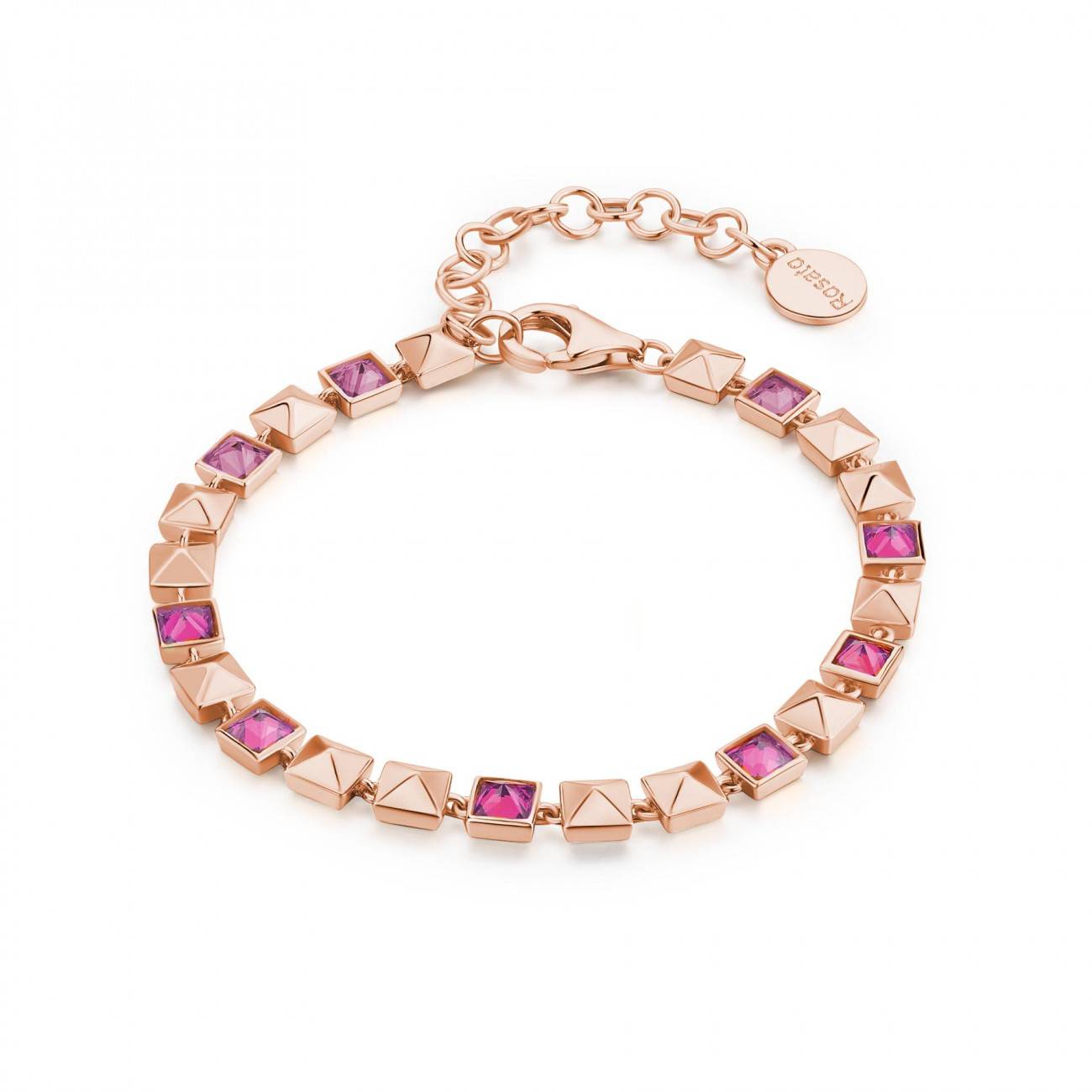 32464 Bracciale Rosato Cubica Morbido - immagine 1