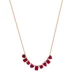 Collana Rosato Gemma Corta