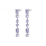 Orecchini Rosato Gemma Pendenti