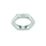 Anello Gucci Trademark Esagonale