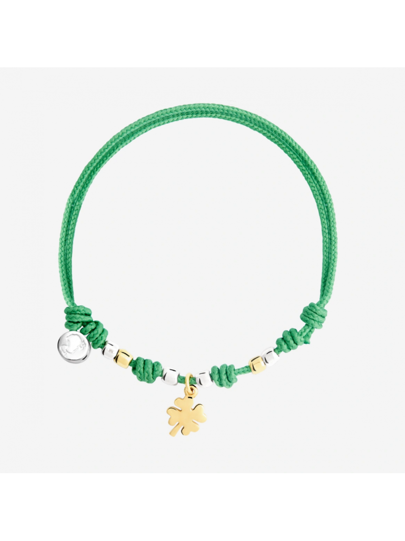 35461 Bracciale Dodo Cordino Quadrifoglio - immagine 1