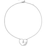 Collana Le Bebè Cuore di Mamma con Sagoma Bimbo